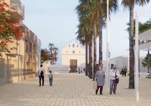 El Ayuntamiento de Almería licita la reforma del entorno de la Iglesia en Cabo de Gata por 800.000 euros
