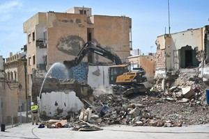 Reinician demoliciones en el Casco Histórico de Almería para su regeneración urbana