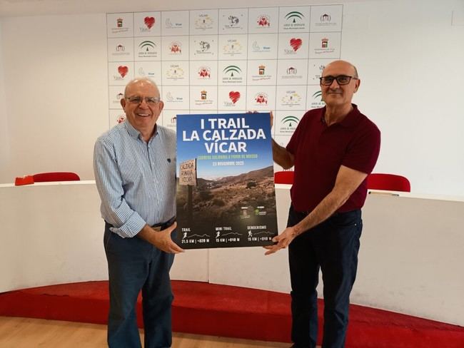 Vícar lanza el I Trail La Calzada con fines solidarios