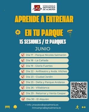 El Ayuntamiento de Almería lanza un programa de entrenamiento para mayores en parques