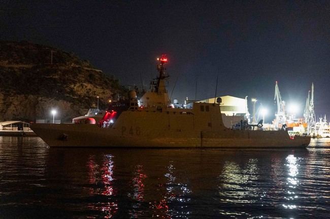 El buque Furor de la Armada parte hacia Gaza para apoyar a la Flotilla