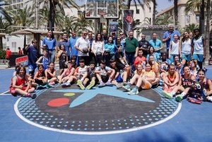 Éxito en la inauguración del Circuito 3x3 CaixaBank 2025 en Almería