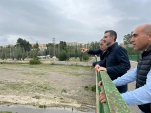 La actuación en el cauce del río Almanzora a su paso por Olula del Río mejora su capacidad hidráulica