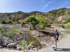 Inversión millonaria para asegurar el cauce del río Andarax y blindar a Rágol ante riadas