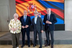 El embajador colombiano se reúne con la Diputación de Almería