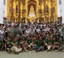 El IAJ se une al Encuentro de Jóvenes Rocieros en Almería