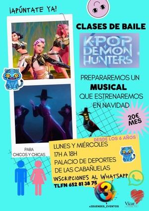 Clases de baile K-Pop y musical en Vícar
