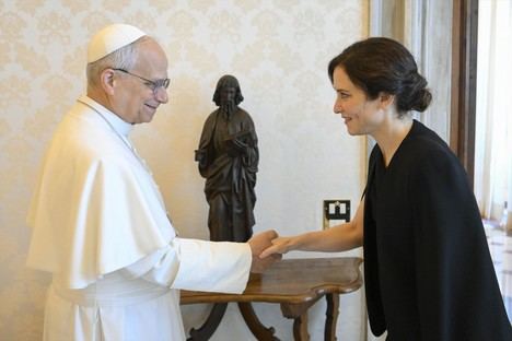 El Papa León XIV se reúne con Isabel Díaz Ayuso antes de su visita a Madrid