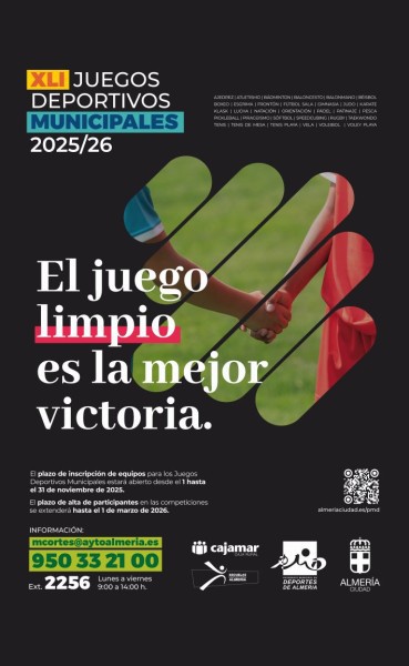 Inauguran los XLI Juegos Deportivos Municipales con jornada de orientación en Almería