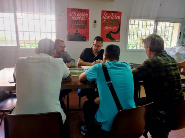 Adelante Andalucia denuncia explotación laboral en las obras del AVE Almería-Murcia