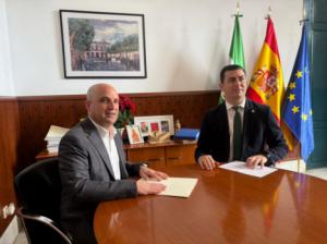 Níjar y Diputación abordan la rehabilitación del Cortijo del Fraile y el nuevo parque de bomberos
