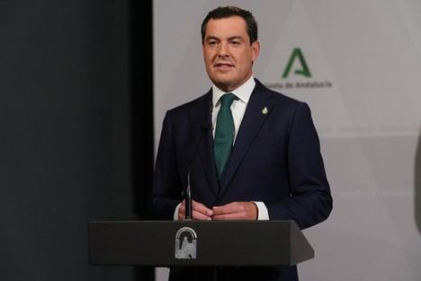 Moreno disuelve el Parlamento andaluz y fija elecciones para mayo