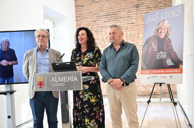 José Mercé será nombrado hijo adoptivo de Almería