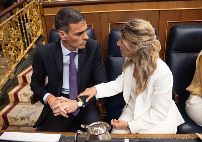 Sánchez y Díaz promueven embargo de armas a Israel