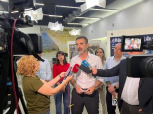 Fernández-Pacheco moviliza el voto en Almería para blindar el trasvase Tajo-Segura