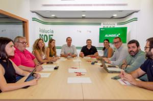El PSOE moviliza a sus cuadros en Almería para arrebatar los grandes ayuntamientos al PP