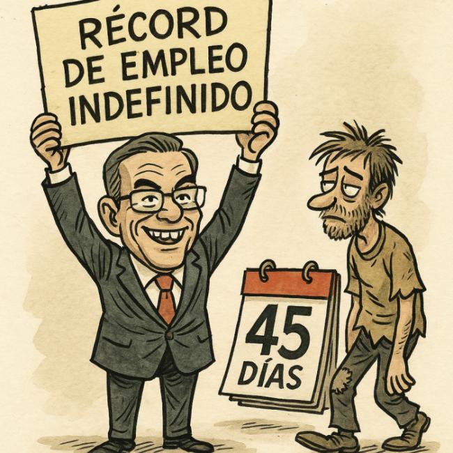 Precariedad laboral bien vestida