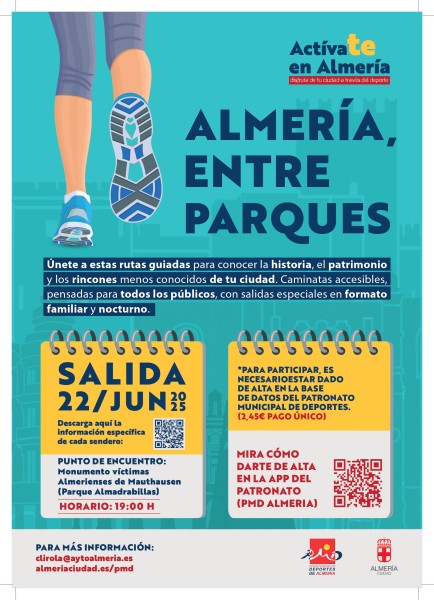 Abren el segundo sendero urbano 'Almería, entre parques'