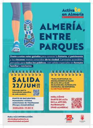 Abren el segundo sendero urbano "Almería, entre parques"