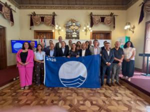 La provincia de Almería recupera 4 banderas azules en las playas y puertos del litoral