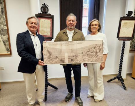 Almería recupera su historia con plano inédito de 1797 sobre el Puente de Bayyana