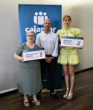 El Equipo Solidario de Grupo Cajamar dona 13.000 euros a dos asociaciones almerienses
 