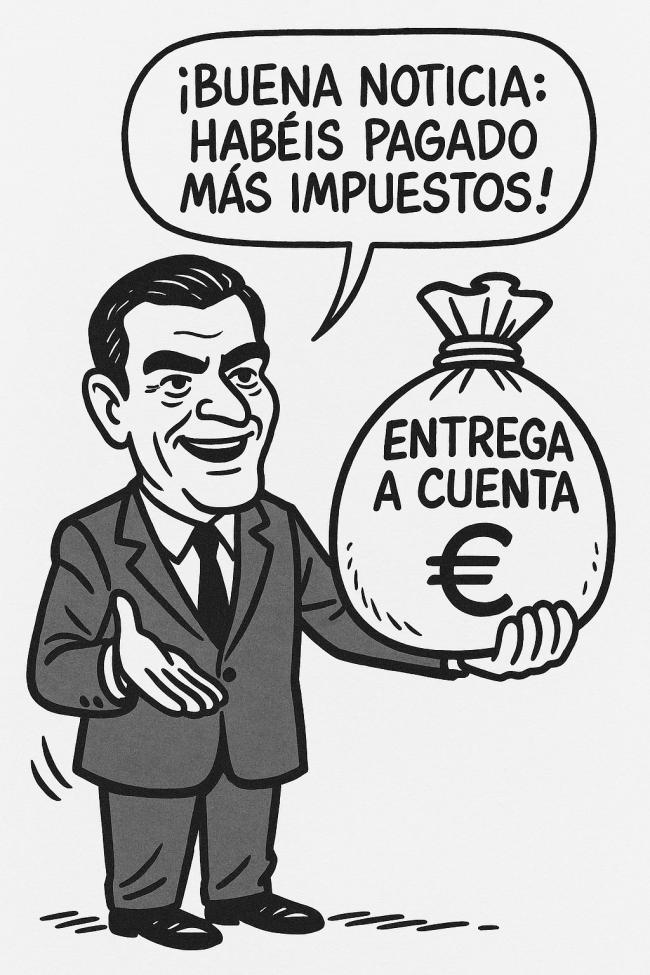 El cuento de las entregas a cuenta