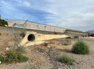 Obras de protección contra inundaciones en El Puche