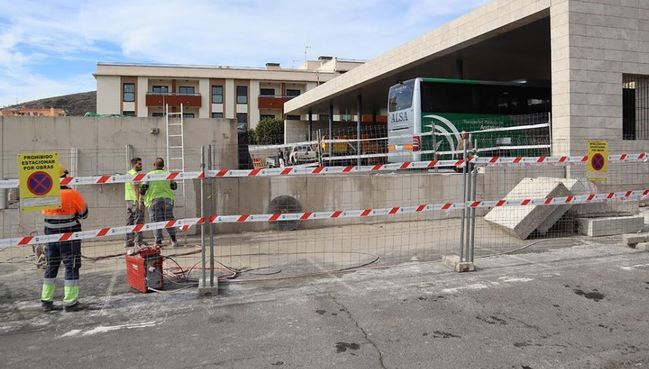 Arrancan la reforma de la Estación de Autobuses de Berja