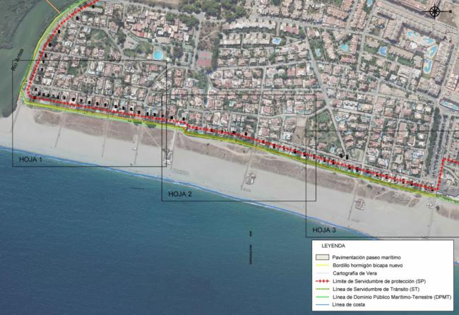 El Ayuntamiento de Vera inicia los trámites para la ampliación de su paseo marítimo