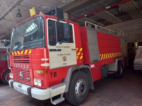 Cuatro heridos al caer de una subestación eléctrica en Burgos