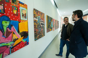 Almería presenta la exposición "El Blanco en la Nada" de Santiago Esteban