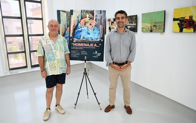 Exposición de Genaro Gómez en el CIP homenajea a grandes pintores españoles