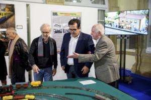 Los ‘Trenes a Escala’ de ASAFAL llega a la Diputación