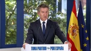 Feijóo critica la gestión de Sánchez en el ecuador de la legislatura