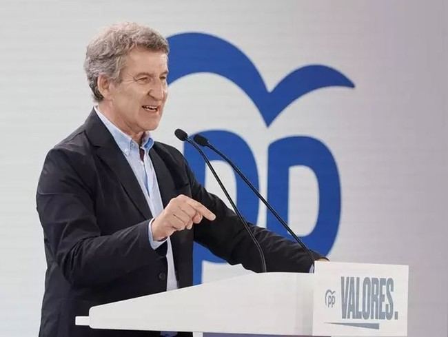 Feijóo moviliza al PP para la manifestación del 8J en Madrid