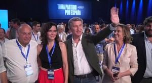 Feijóo lidera el Congreso del PP con apoyo de Aznar y Rajoy contra Sánchez