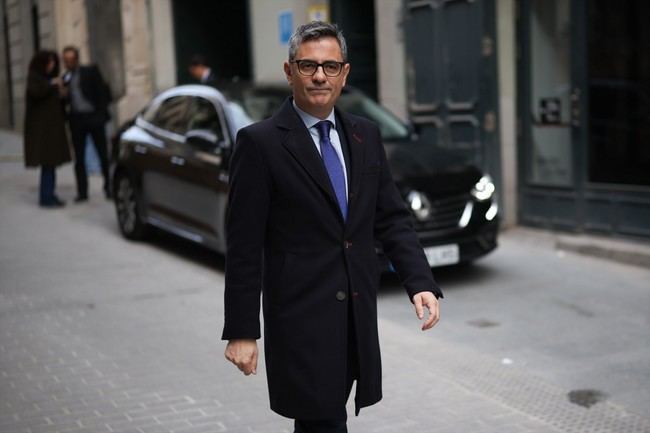 Bolaños aboga por la confianza en las instituciones tras condena al fiscal general