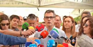 Bolaños apunta al cambio climático como responsable de la virulencia del incendio de Los Gallardos