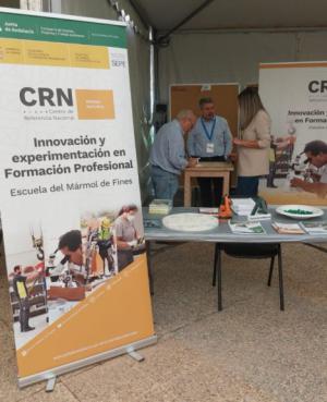 La Escuela del Mármol de Fines impulsa el empleo joven en el gran encuentro de la FP en Andalucía Oriental