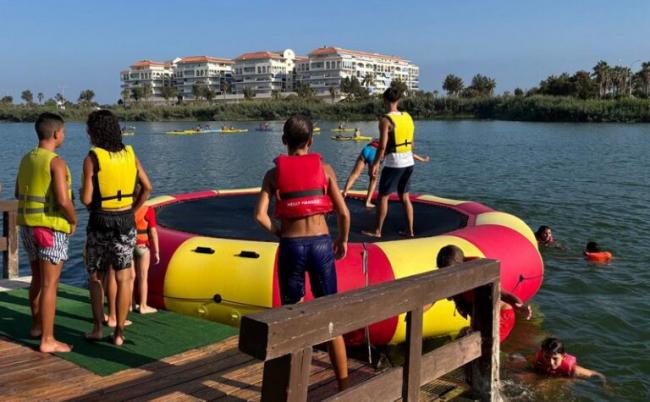 Éxito en las fiestas del agua y del mar en Almería
