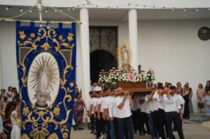 Matagorda vive sus días grandes en honor a su patrona, la virgen de Guadalupe
