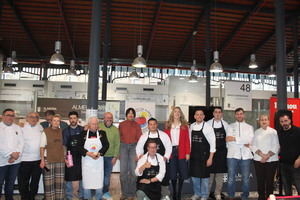 El Mercado Central acoge la gran final del IV Campeonato Provincial de Tapas de ASHAL