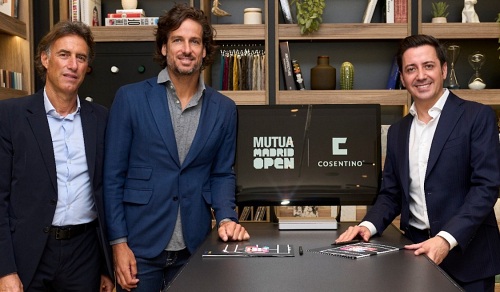 Cosentino renueva su colaboración con el Mutua Madrid Open