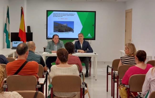 Formación de delegados de prevención en Almería