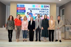 Instituciones de Almería se unen por la igualdad en el 8M