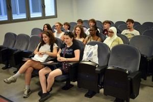 Doce estudiantes franceses inician programa de microalgas en la UAL