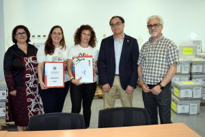 La UAL entrega exámenes de la PAU a universidades andaluzas