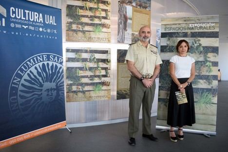 Exposición sobre la riqueza ecológica del Ministerio de Defensa en la UAL