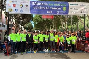 Éxito de participación en la II Almería en Marcha contra el Cáncer